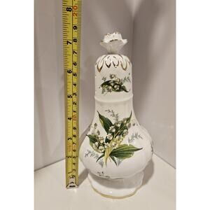 Hammersley 7.5" Lily of the Valley Sugar Shaker Muffineer - Made in England